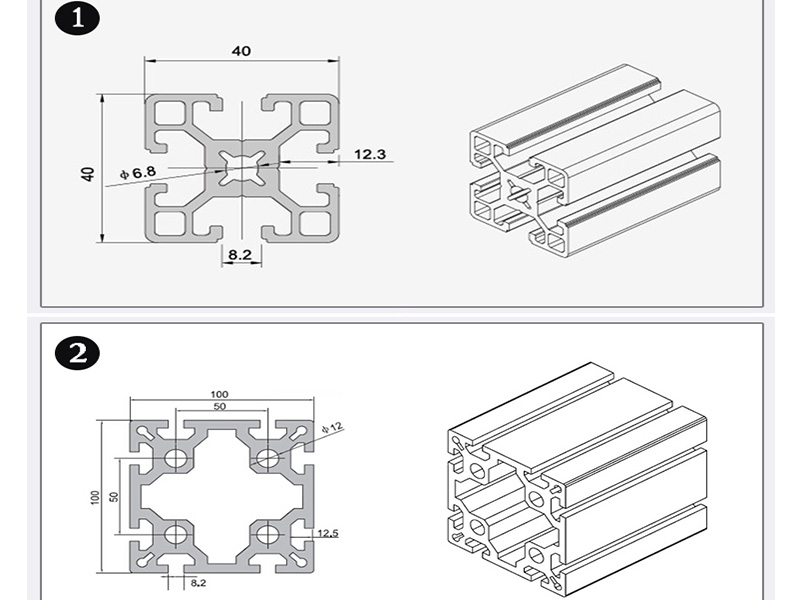 aluminum profile extrusion