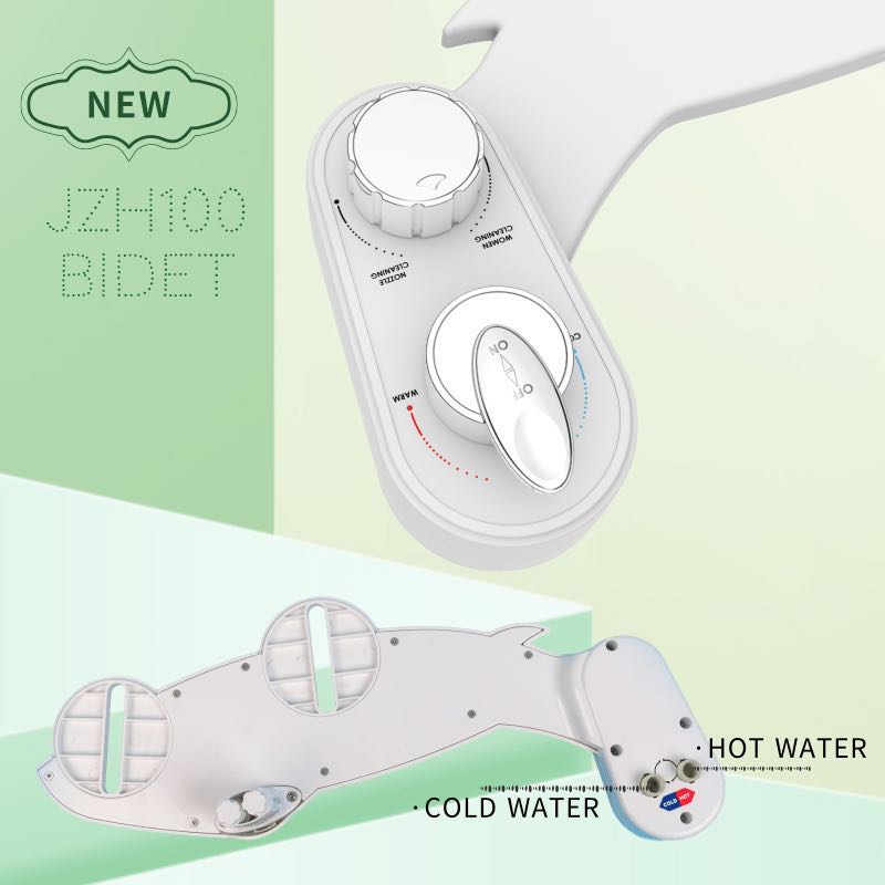Adjustable Water Pressure Cold and Hot Water Manual Water Spray Bidet