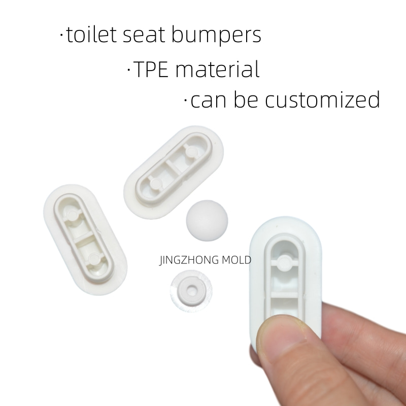 TPE Material Toilet Seat Cover Bumpers