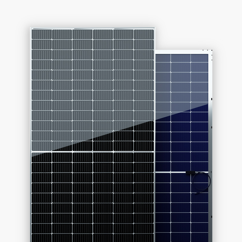425-455W Bifacial 144 Half-cut Cells Monocrystalline Solar Powered Panel