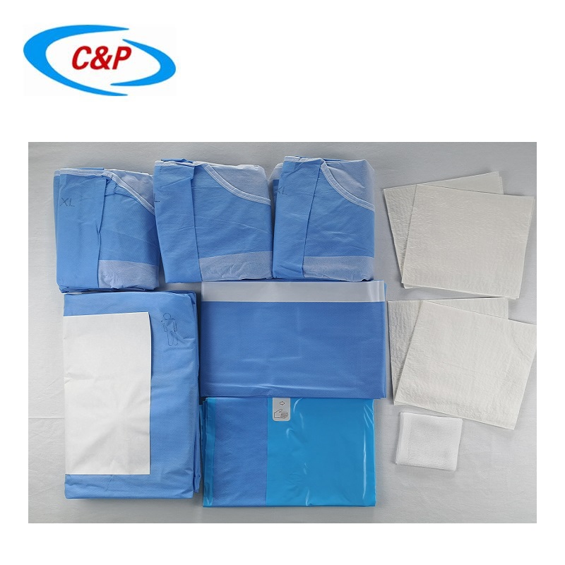 Sterile Hospital Use Gynecology Obstetrics C-Section Surgery Drape Pack