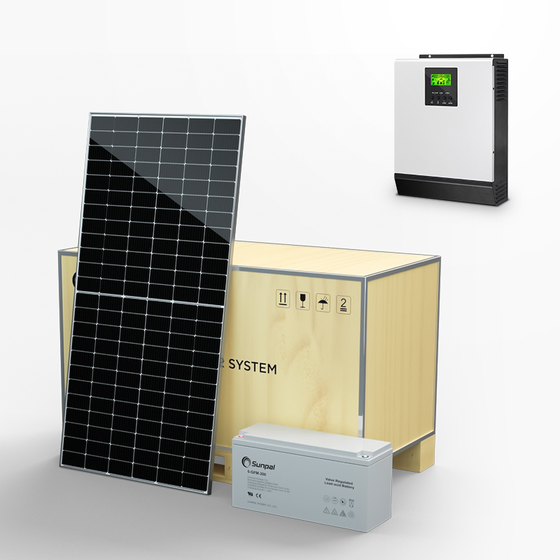 Solar Panel 5KW Home Off Grid Solar Photovoltaic System Price With Battery Backup