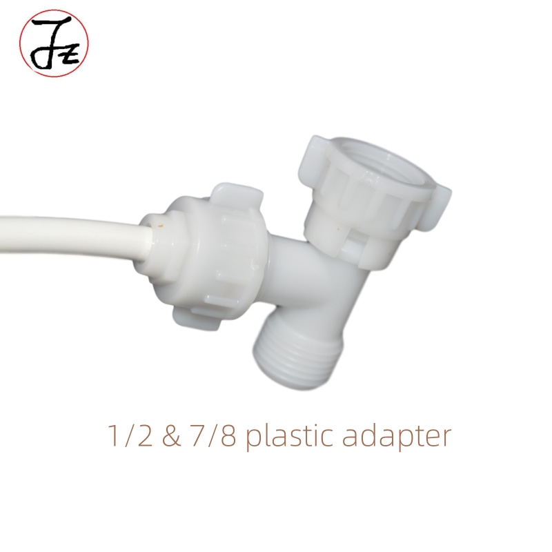 Non Electric Bidet POM 7/8'' and 1/2'' Plastic Adapter