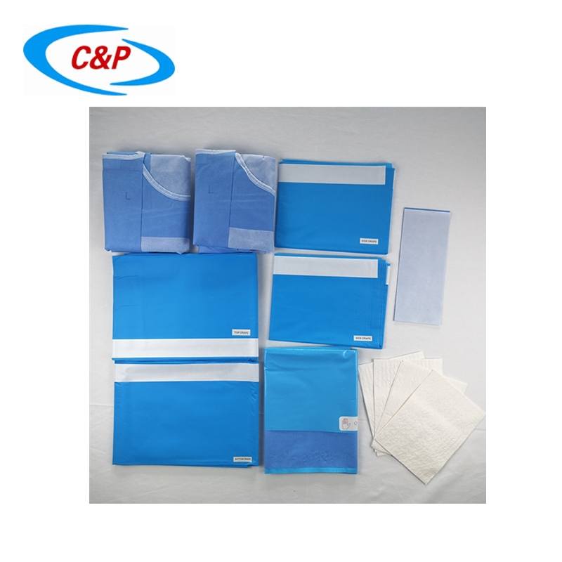 SMS Non woven Disposable Universal Drape Surgical Pack