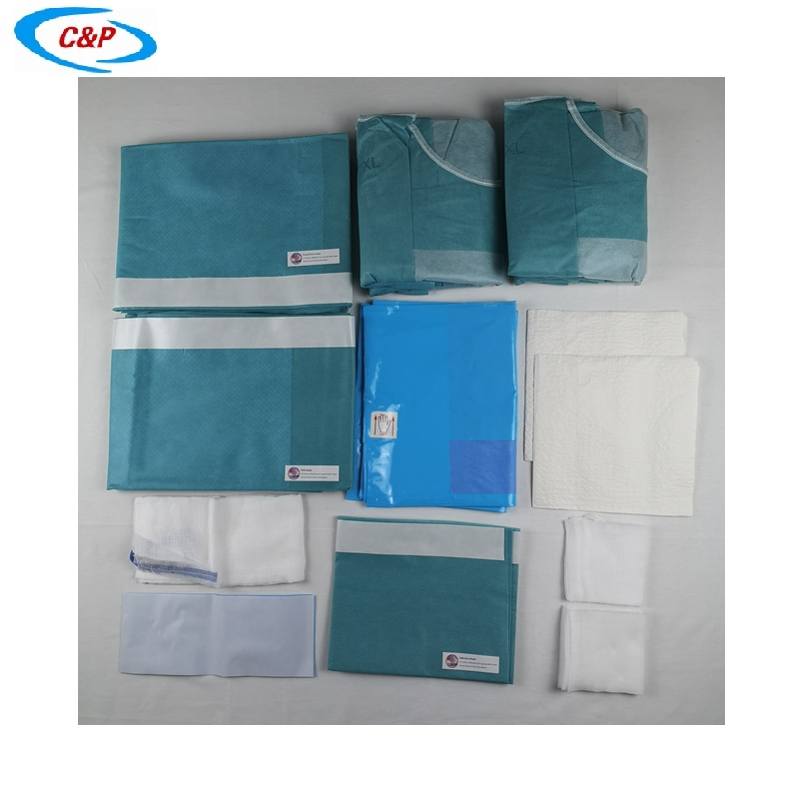 CE ISO13485 Certified Sterile Universal General Surgical Drape Pack