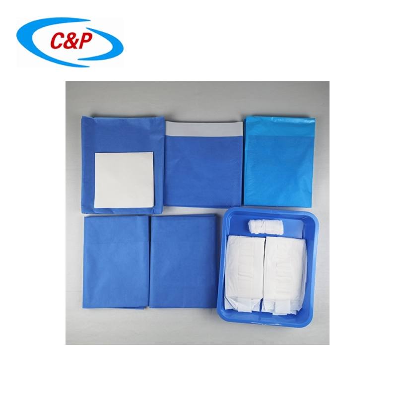 Disposable Gynecological Delivery Surgery Drape Pack Kit