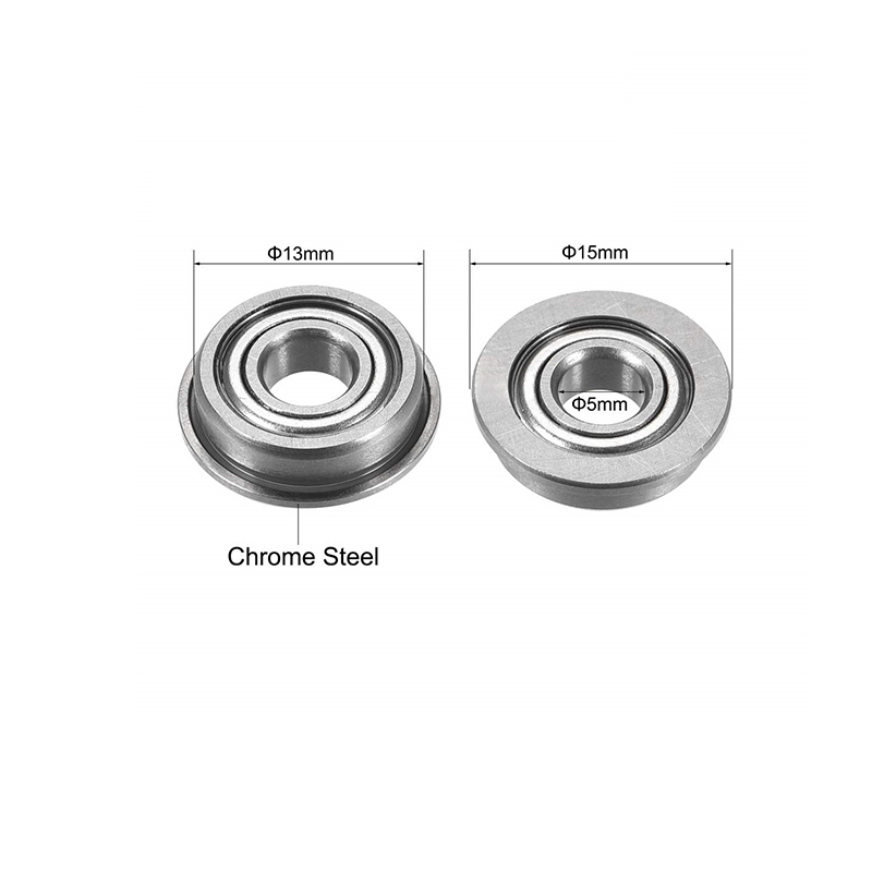 Agricultural Machinery Use F695ZZ Flanged Stainless Steel Ball Bearings