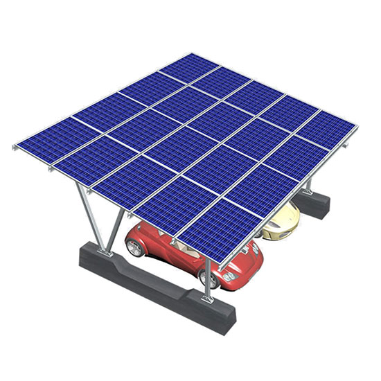 Carport Solar Panel Mounting Structure System
