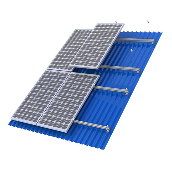 Metal Roof Solar Panel Mounting Structure System