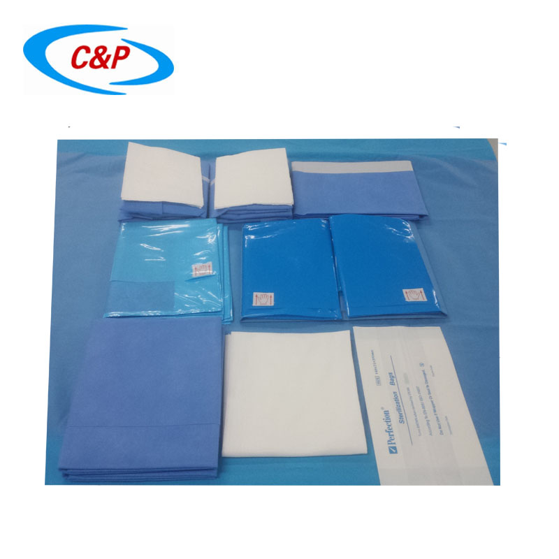 Factory Supply Disposable Customized Obstetric Surgical Drape Pack