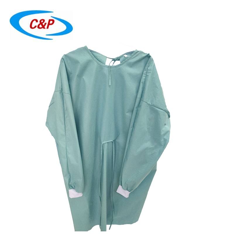 Disposable PP+PE Yellow Isolation Gown AAMI Level Suppliers