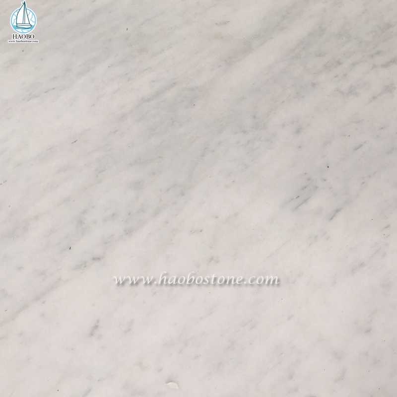 Carrara White Marble Customized Carved Funeral Tombstone