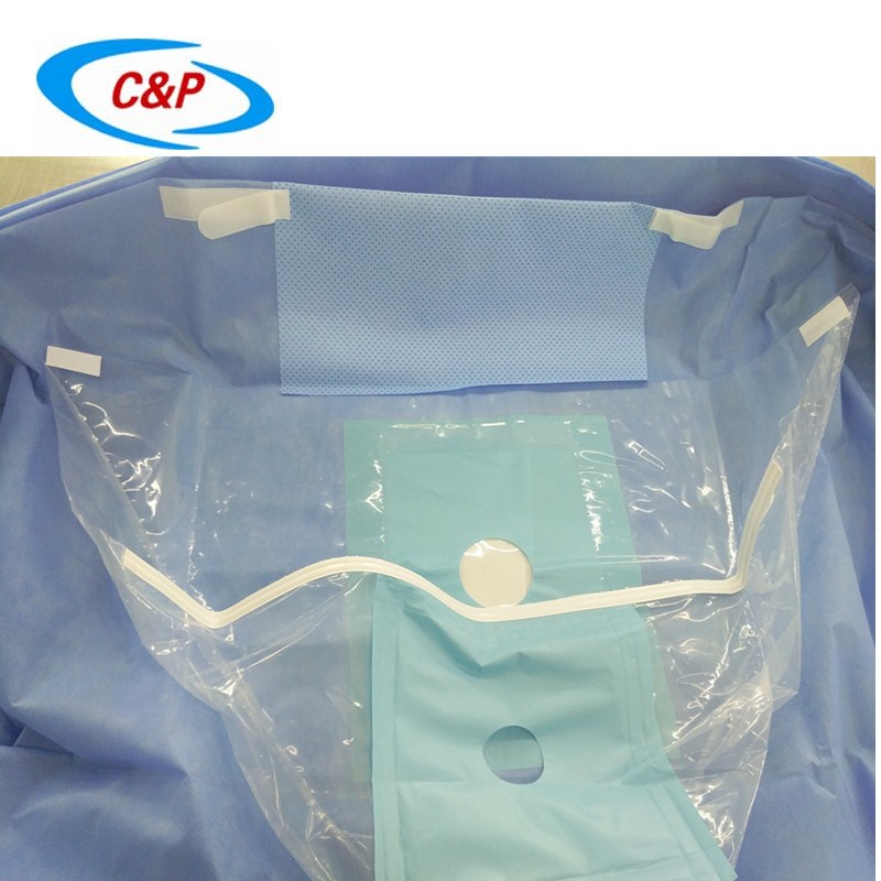 Sterile SMS Orthopaedic Knee Arthroscopy Surgical Drape With Armboard Cover