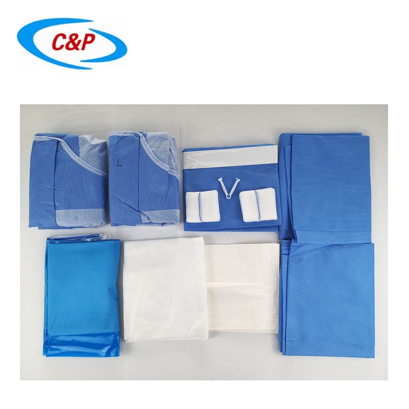 Disposable Medical Natural Labour Delivery Surgical Drape Pack