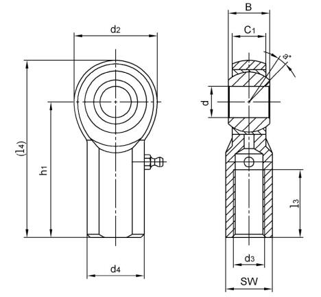 Chromoly Steel Rod Ends JFX6