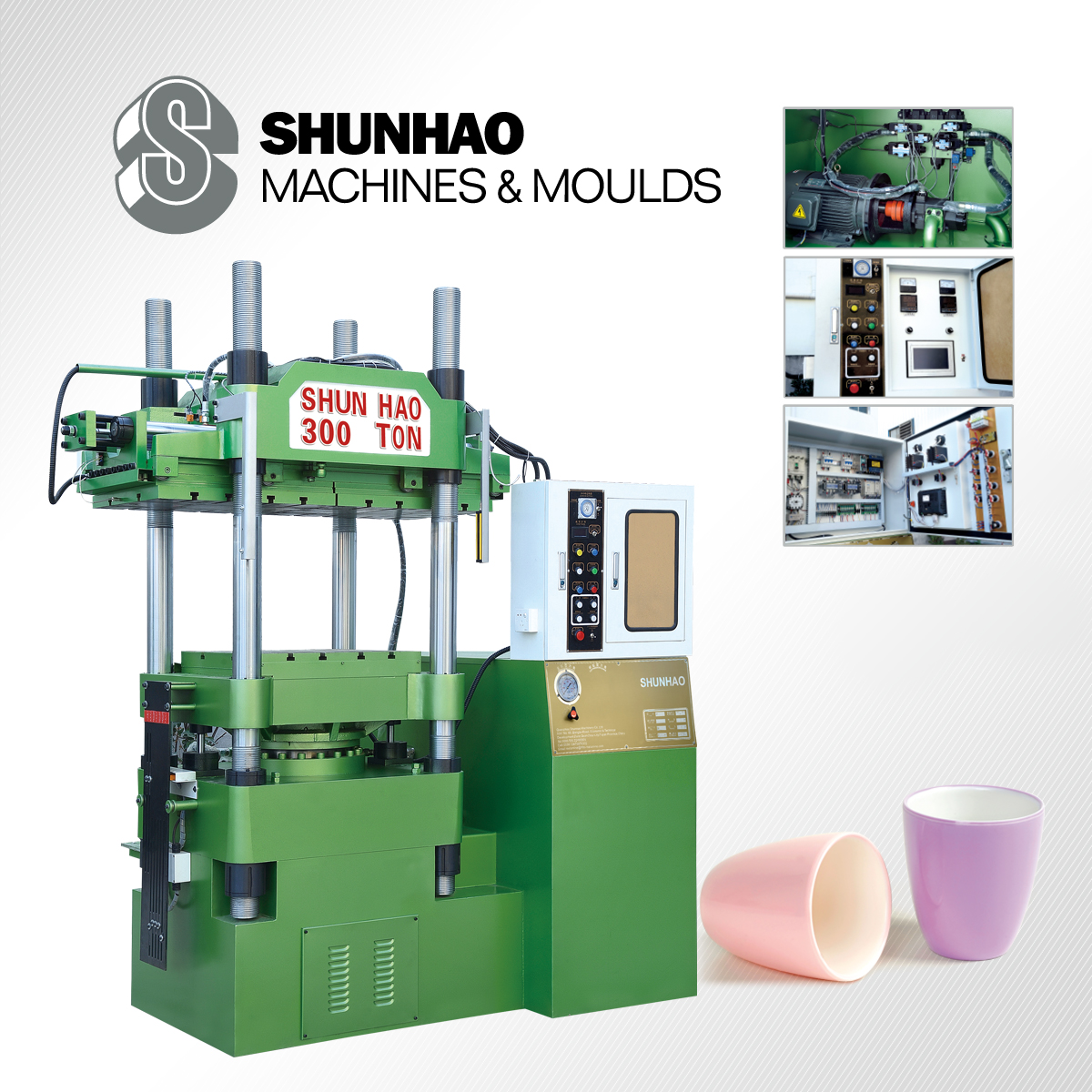 S shape Melamine Compress Machine