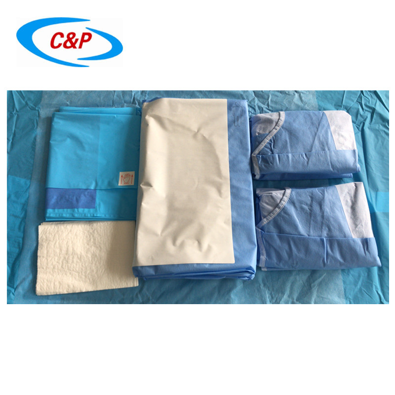 Sterile SMS Nonwoven Cesarean Section Surgical Drape Pack Manufacturer