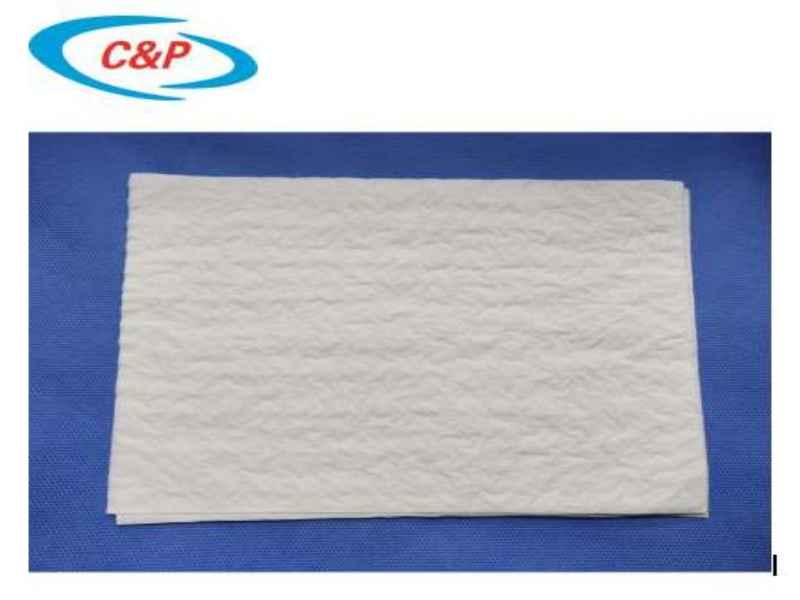 CE ISO 13485 Certificate High Quality 30*40 cm Disposable White Hand Towel Paper For Medical Use