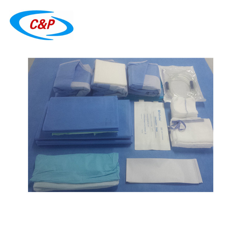 Medical Consumable Nonwoven Disposable Sterile Orthopaedics Hand&Foot Pack with Gown Suppliers
