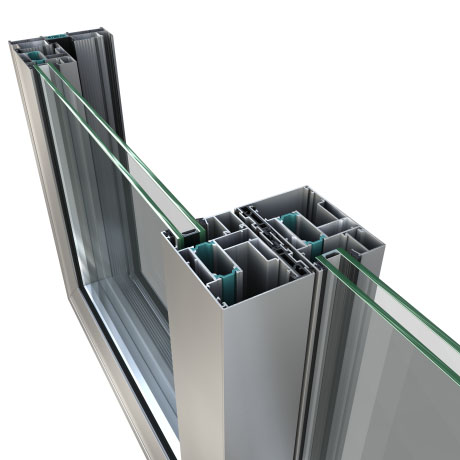 Made in China Powder Coating Thermal-Break Series Aluminium Profile Balcony