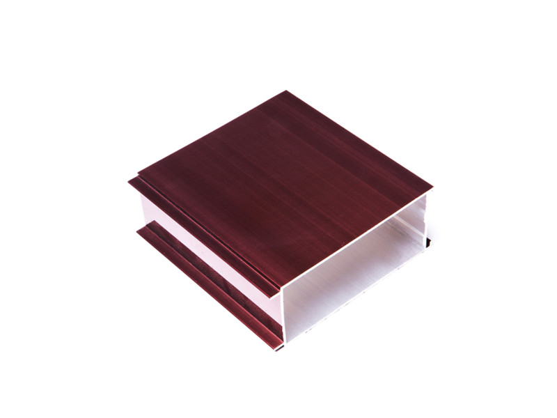 Custom 6000 series alloy red copper anodized oxidation aluminum profiles
