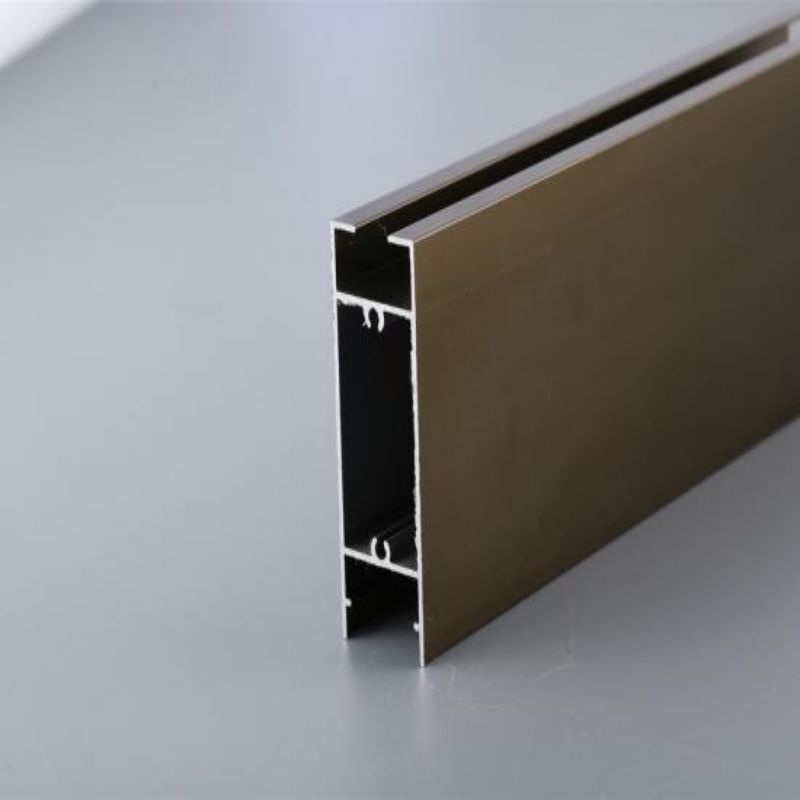 6063 6061 aluminium profile make doors windows anodized silver mat aluminum profiles window frame
