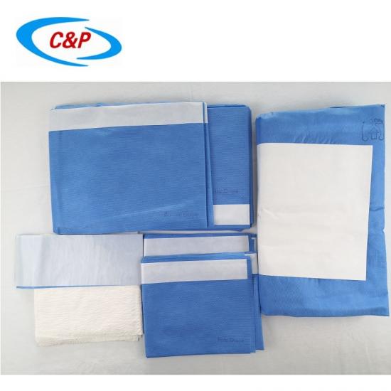 Medical Disposable Sterile  Neurology Craniotomy Surgical Drape Pack Manufacturer