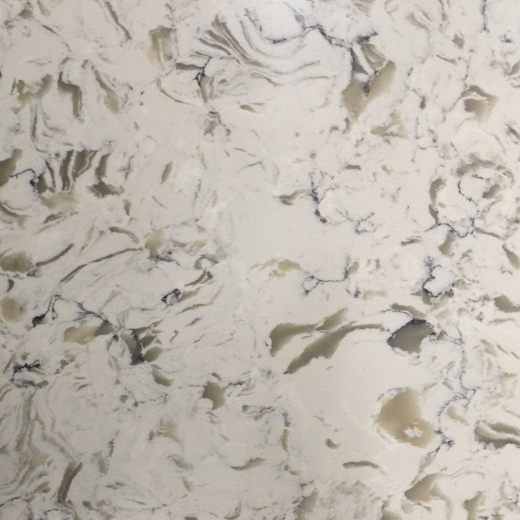 Mountain White Composite Stones Type Marble-like Decor Quartz Composite Surfaces