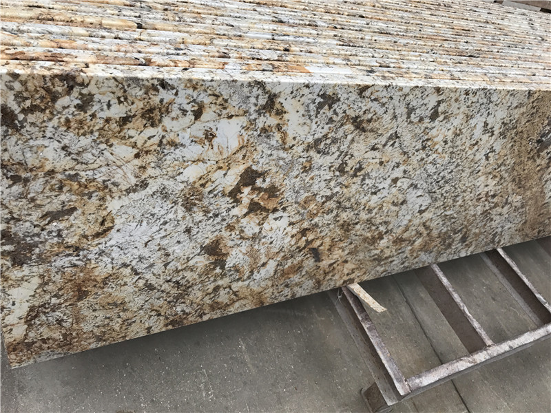 Giallo Snow Granite Kitchen Countertops