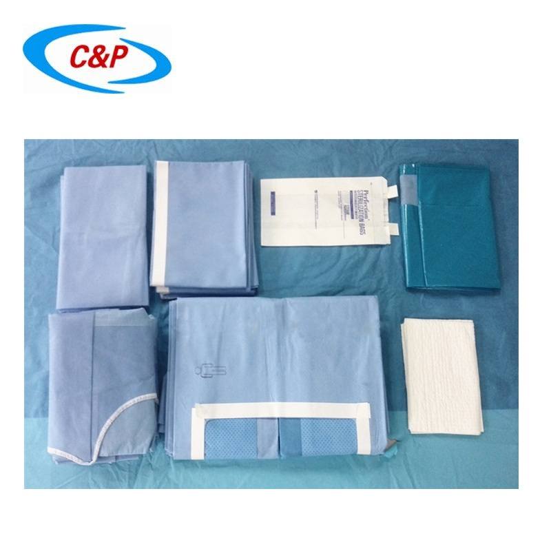 CE Certificated Hot-sale Disposable Sterile Non-woven Laparoscopy Pelviscopy Pack for Medical Use
