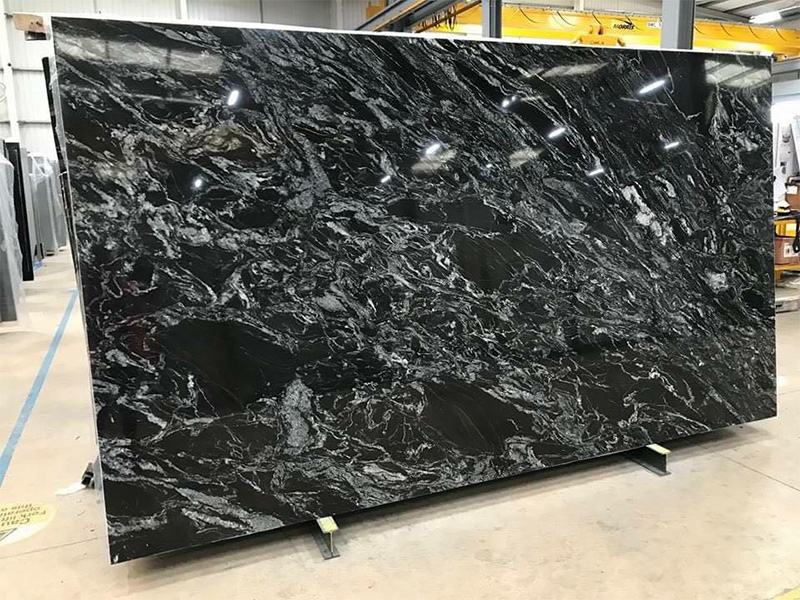 Popular Design Black Forest Granite Slabs Tiles Supplier