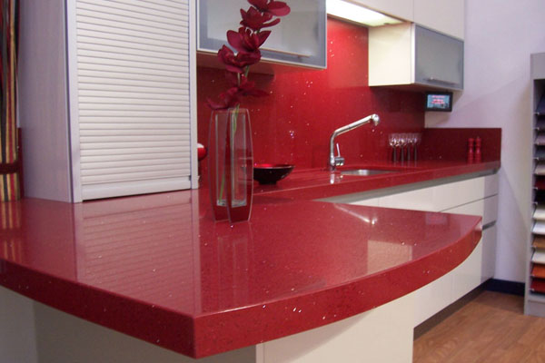 quartz kitchen worktop