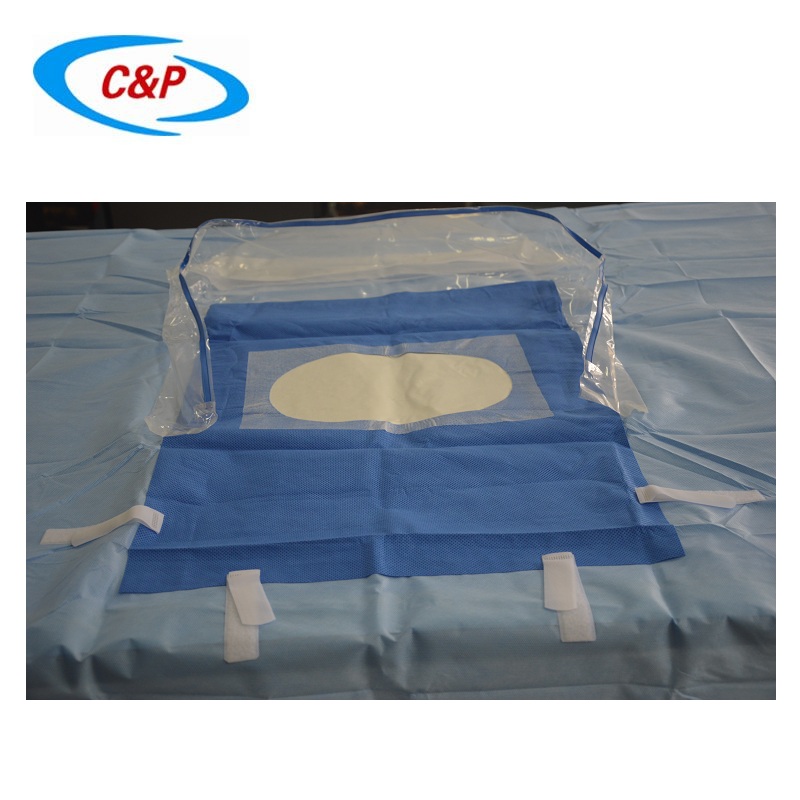 Disposable Sterile Craniotomy Surgery Drape Sheet With Pouch In Brain Neurosurgery