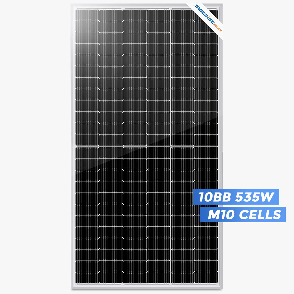 182 10BB Mono 535 watt Solar Panel With Factory Price