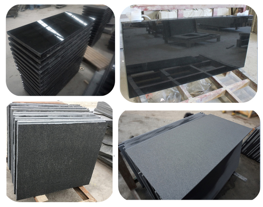 China Black Granite Tiles