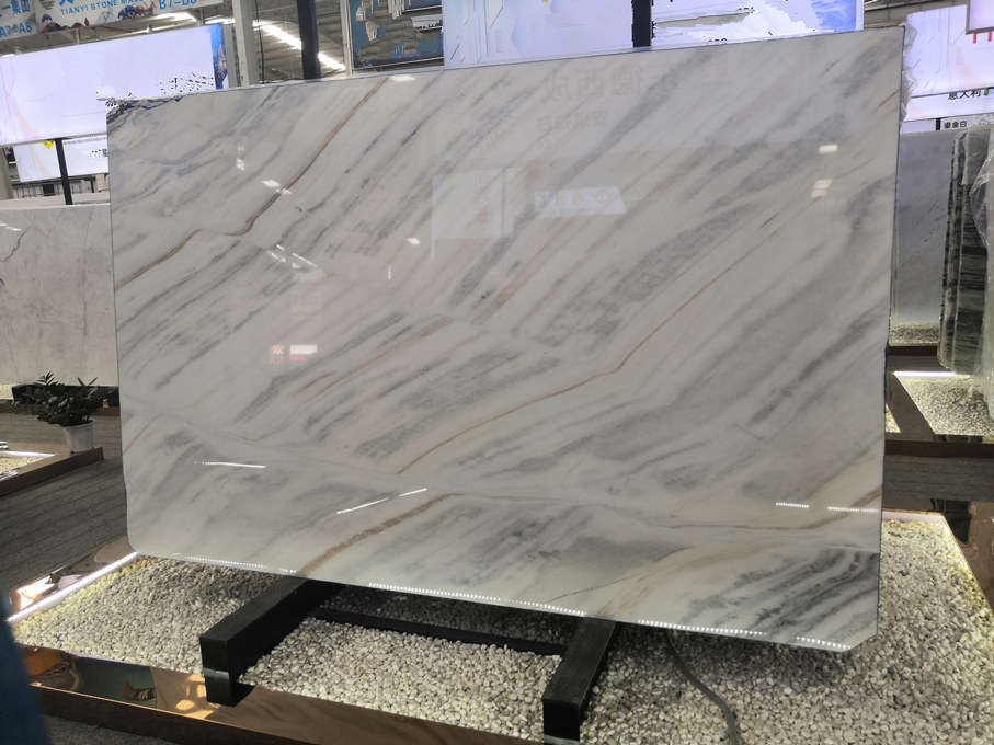 Bianco Lasa Marble Slabs