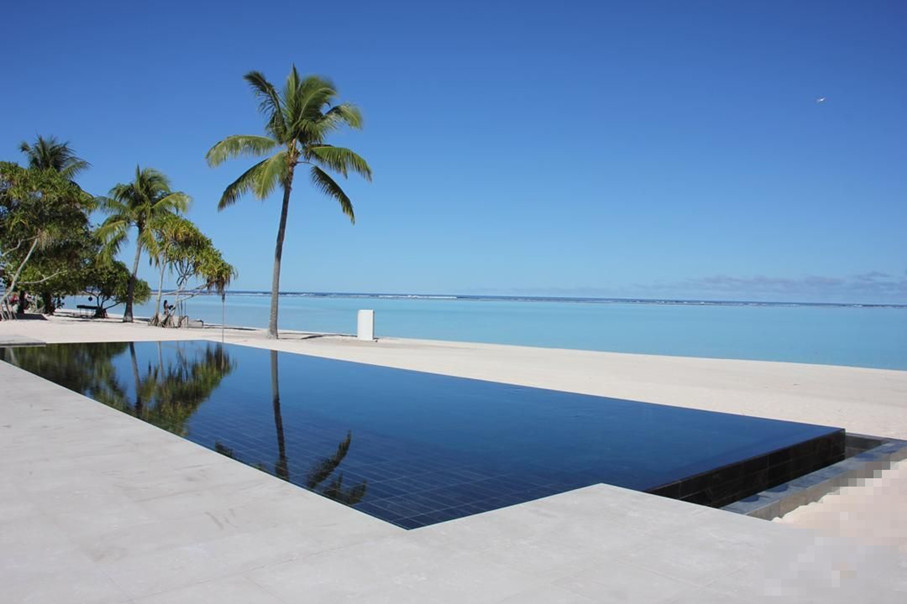 white limestone tiles