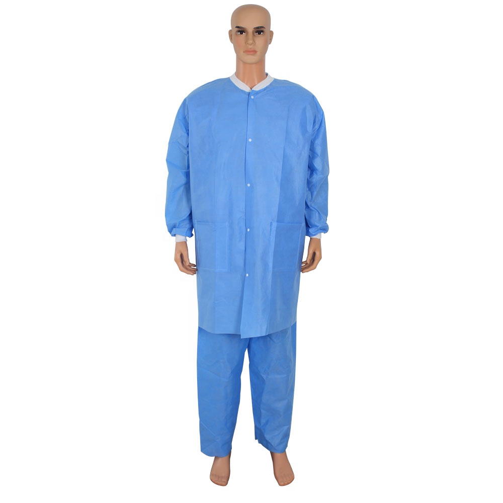 Disposable Isolation Lab Coat