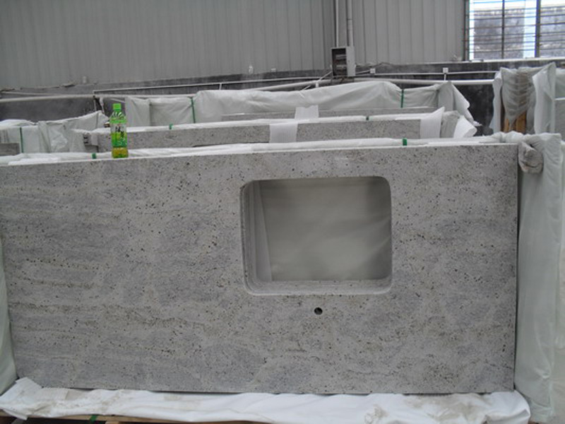Kashmir White Granite Countertops For Kitchen