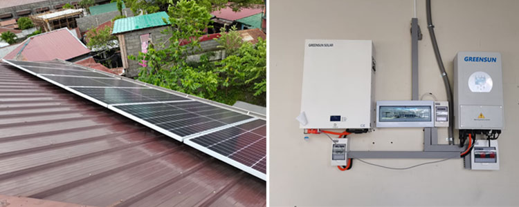 24v 48v hybrid solar inverter