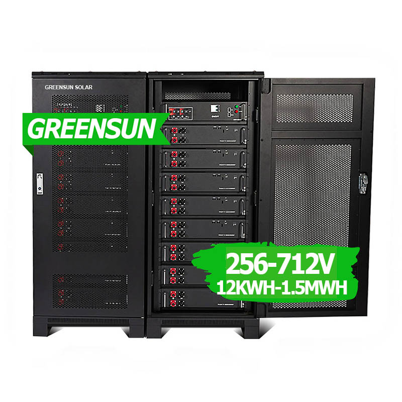 256V 360V 512V 720V 36KWH 50KWH 200KWH high voltage lithium battery energy storage system with rack