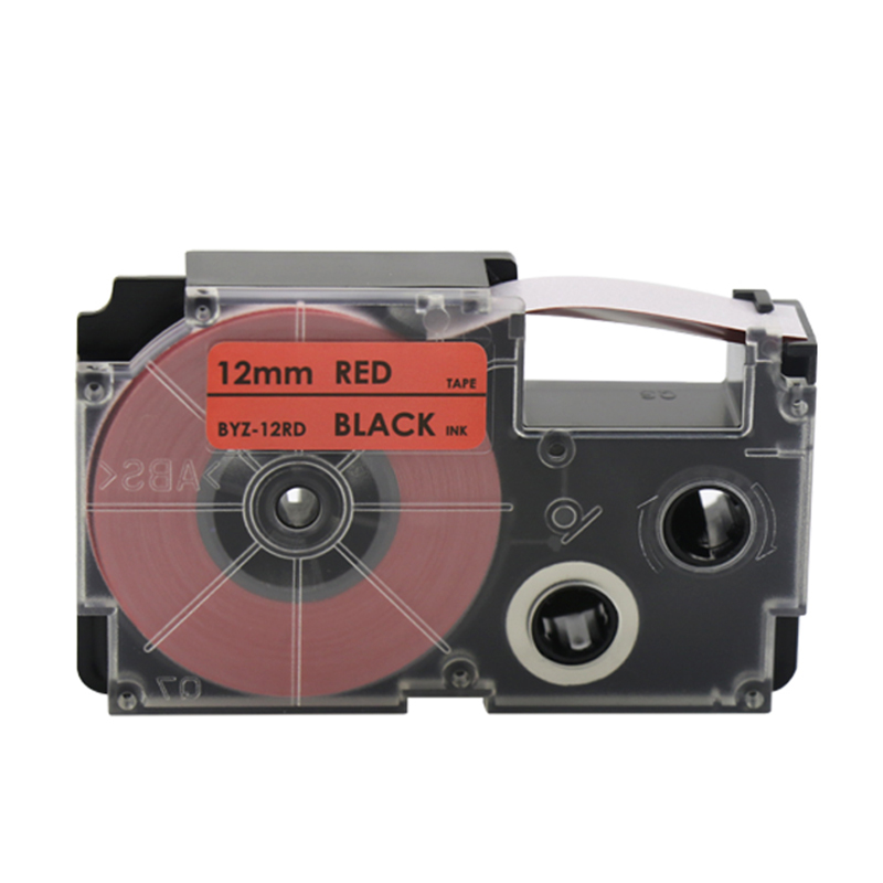 XR-12RD(BS-12RD) Label Tape Use For Casio KL-120/KL-7400/KL-820