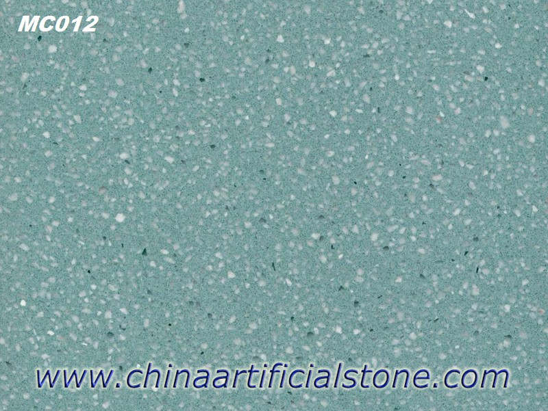 Light Green Terrazzo Tiles and Slabs for Floor and Wall