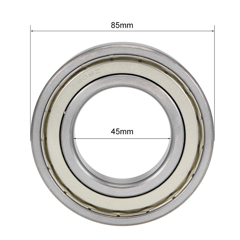 Deep Groove Ball Bearings 6209ZZ Z2 2Z China ISO9001 Quality SGS approved