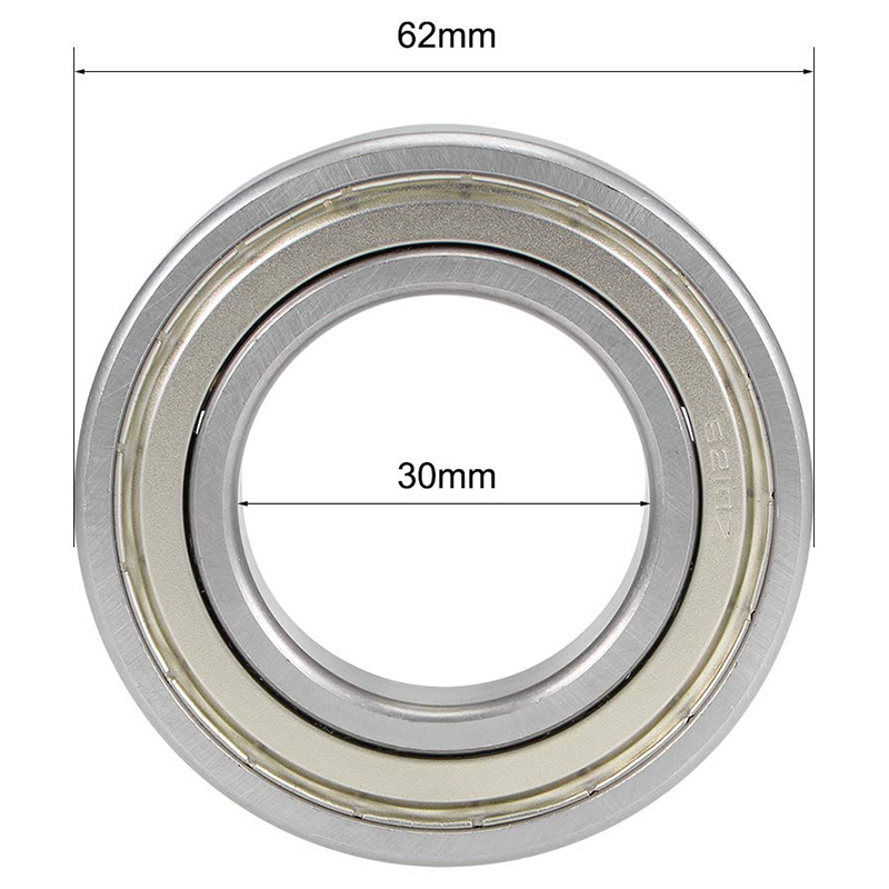 Deep Groove 6210ZZ High Precision Ball Bearings Z2 50 X 90 X 20mm