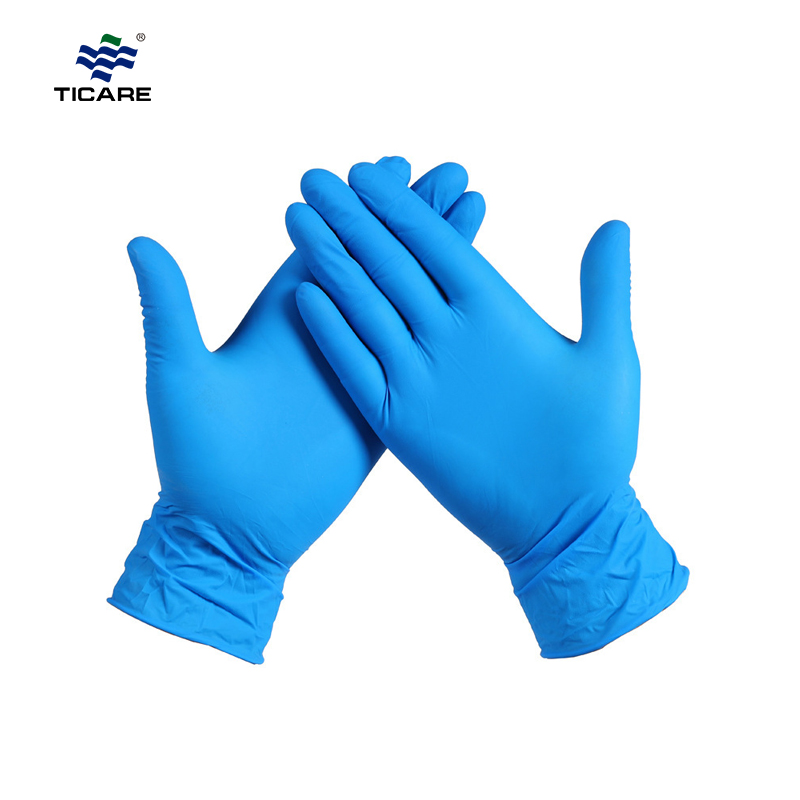 Medium Nitrile Exam Glove Powder-free 4 Mil, Blue