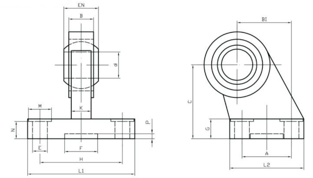 Swivel Flange MP8-40