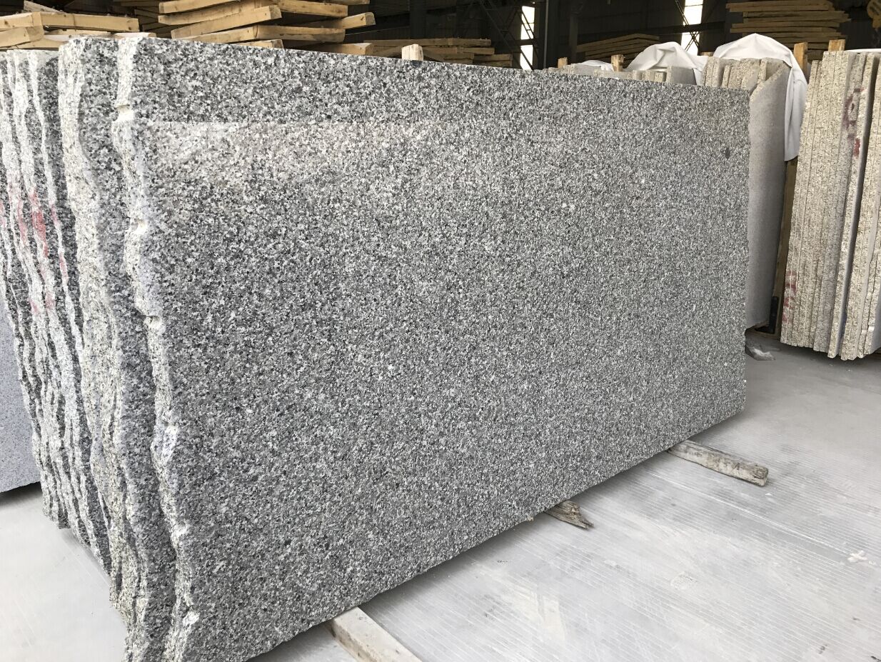 Swan grey granite grey polished slab