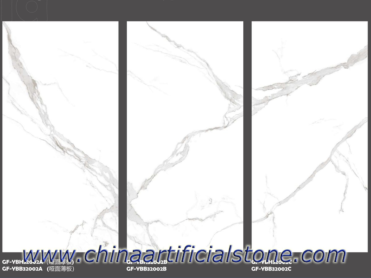 New Pearl Sintered Stone Porcelain Slabs 1600x3200mm