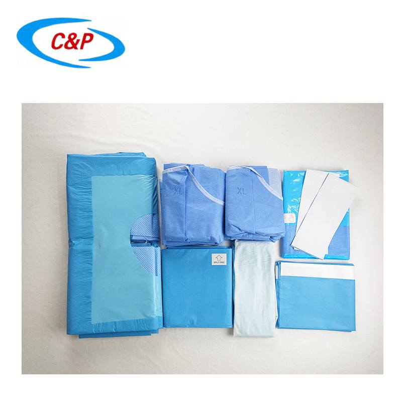 Waterproof Disposable Standard Hip Surgical Drape Pack Kit
